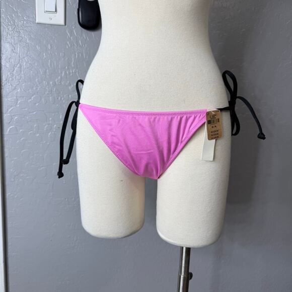 Pink Victorias Secret Tie Classic Bottom Two Toned, Neon Orange/Pink, M - Picture 1 of 6